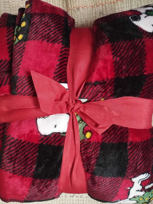 Подарочный новогодний плед