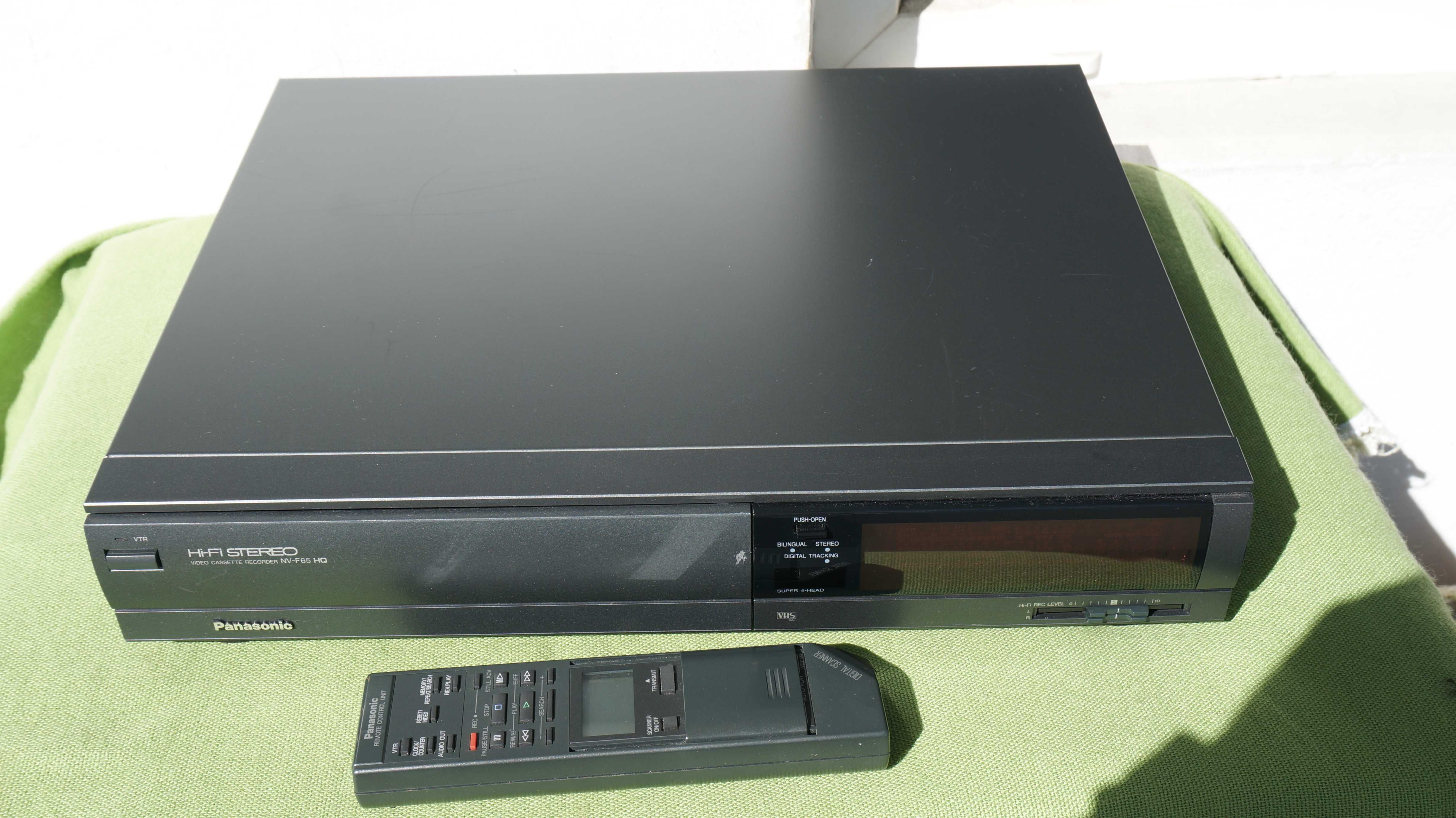 Video recorder VHS Panasonic NV-F65 Stereo Hi-Fi