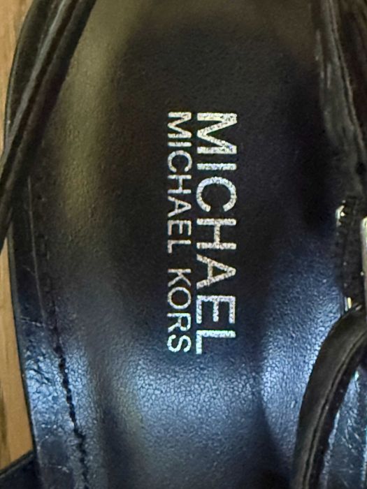 Луксозни дамски обувки Michael Kors Kasia Pump Leather. Чисто нови №38