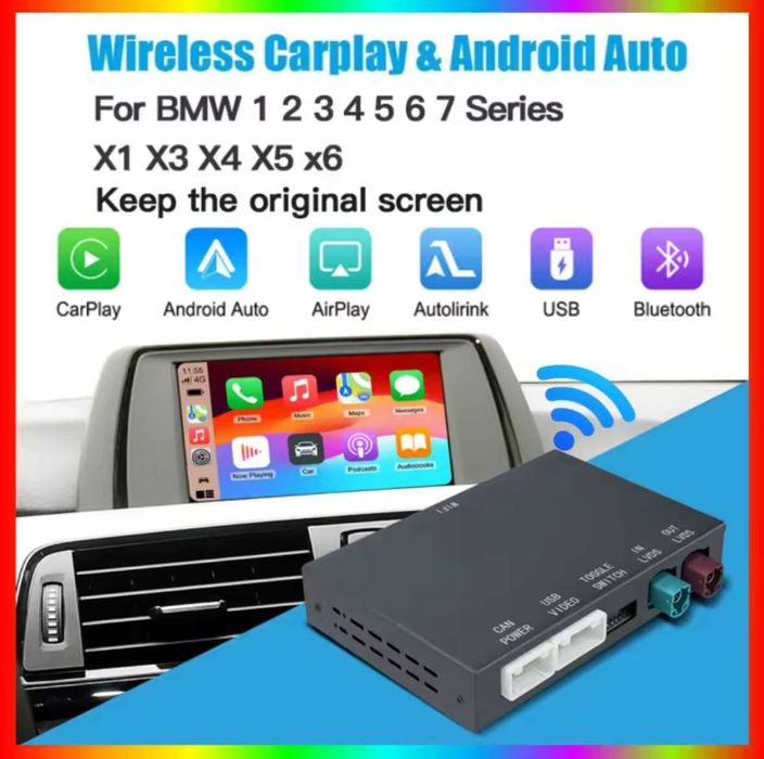 Carplay /Android Auto Модул за BMW E и F Серии - CIC и NBT