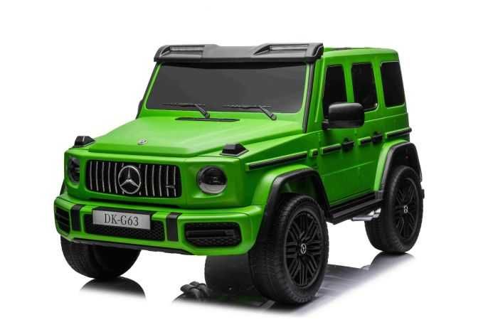 Masinuta electrica pentru 2 copii Mercedes G63 4x 200w 24V, 14Ah Green