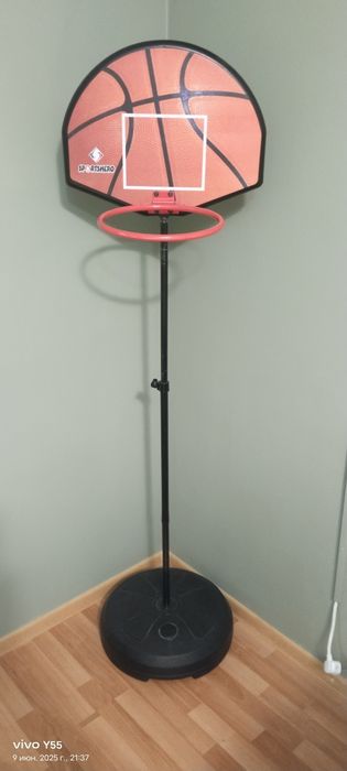 Баскетбольное кольцо, стойка и подставка. Мобильная