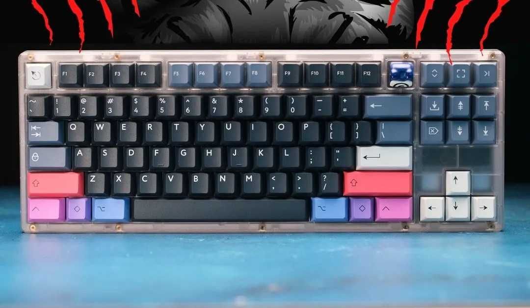 Tiger 80 TKL KBD67 Lite Персонализирана механична клавиатура Tofu 65%