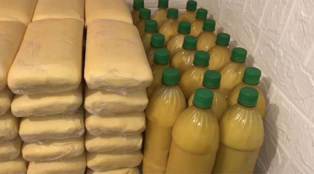 Май масло Ірімшік Балқаймақ Жент топленный масло