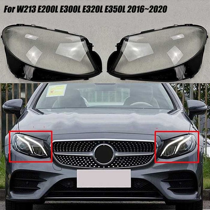 sticla far Mercedes E-Class W213 (2016-2022) NFL-Facelift/Carcasa w213
