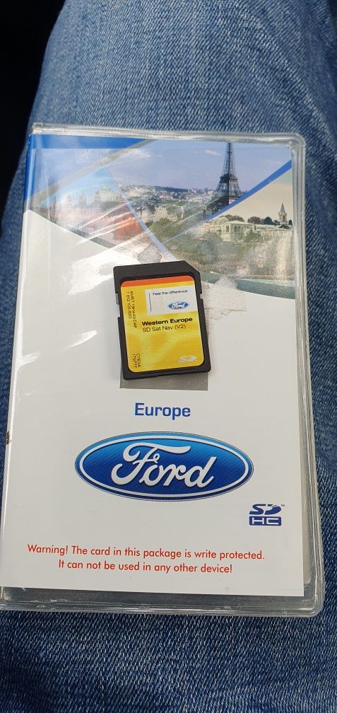 Sd card navigatie  Ford