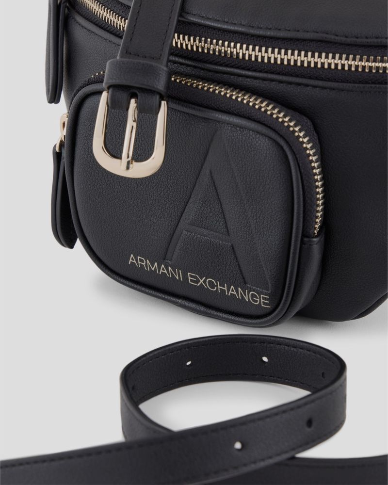 Оригинална дамска чанта за кръст тип банан Armani Exchange 9491754F715
