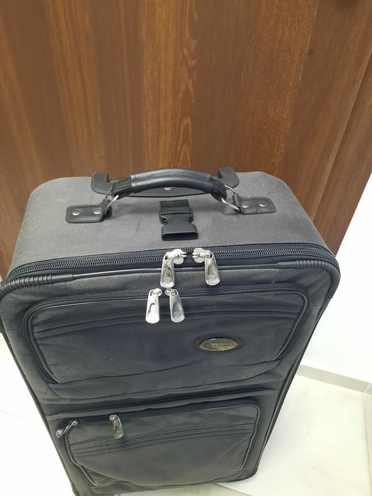 Geanta Troler culoare gri inchis