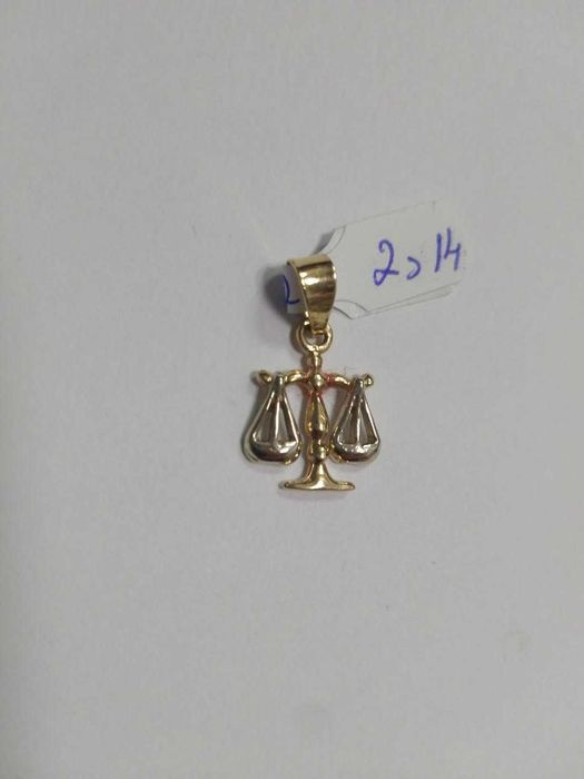 pandantiv aur 14k (m3) star amanet