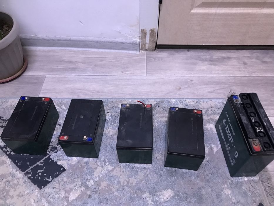 Акум для скутер 4 штук 1 Доп акум