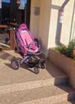 Carucior copii Foppapedretti 3in1  ITALIA perfect pentru o fetita