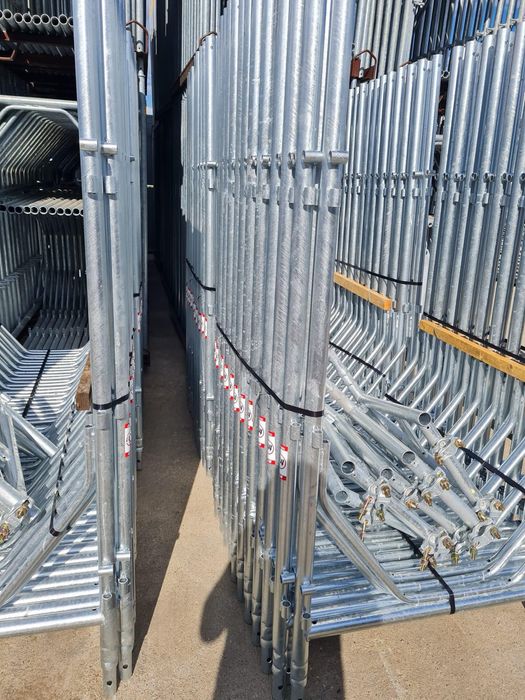Schele metalice zincate ,  cadru h pivot inele podina cavalet picior