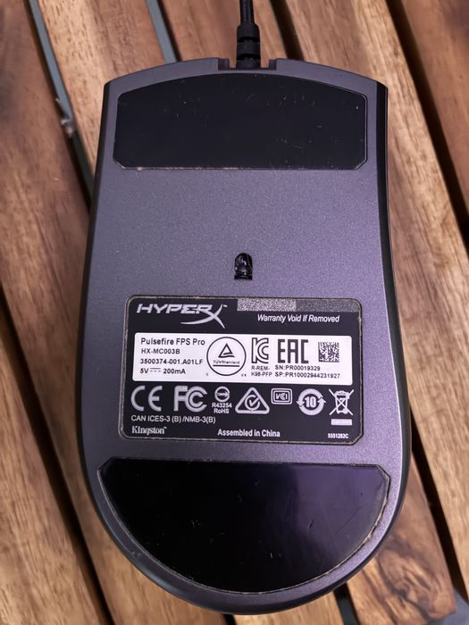 Mouse Gaming HyperX Pulsefire FPS Pro, USB, 16000 DPI, Negru