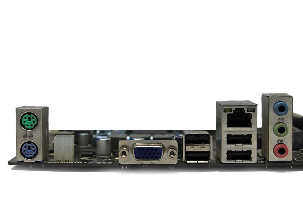 Мат.Плата LGA 1155 ECS H61H2-M12 2x DDR3 Нет звука