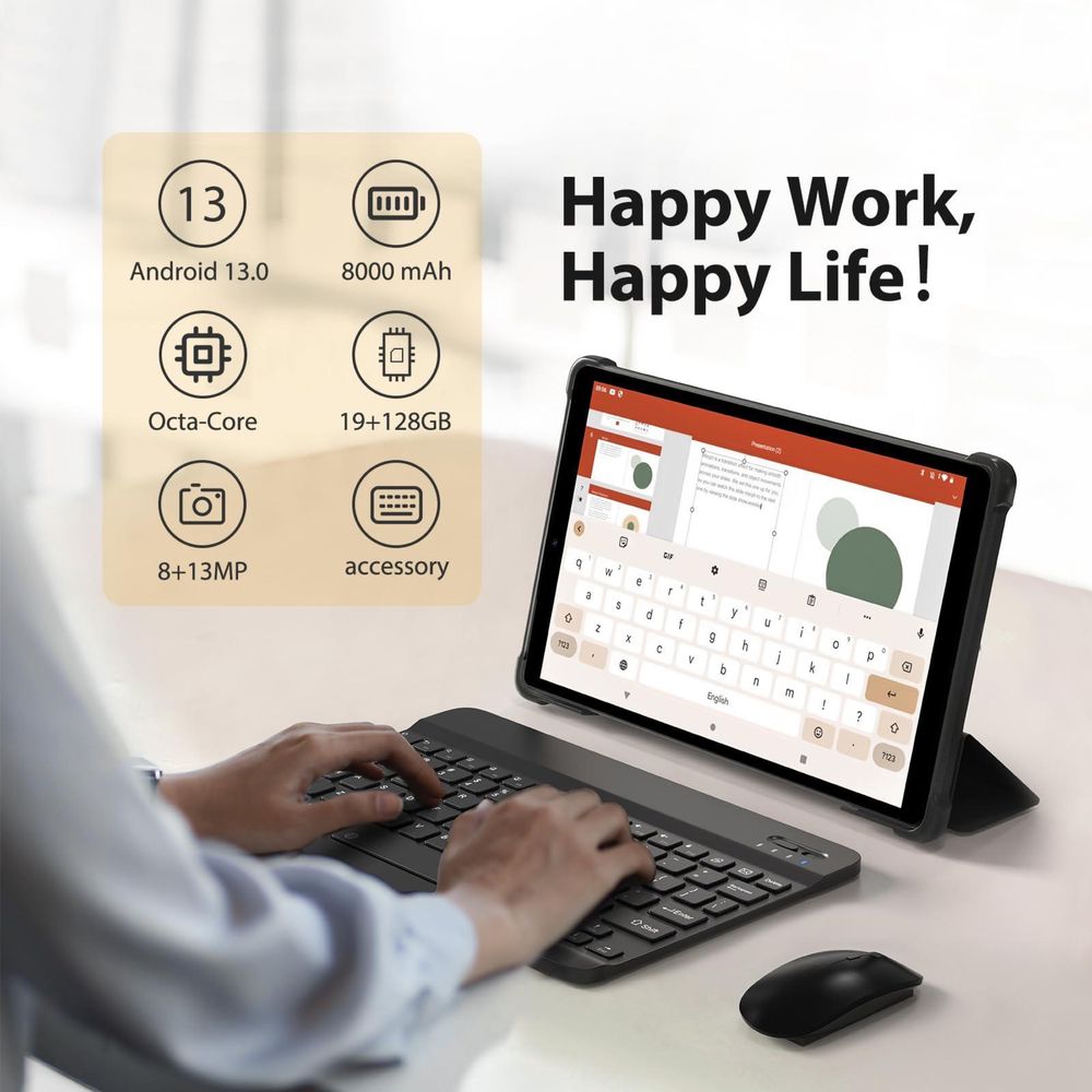 Tableta LNMBBS,tastatura+mouse,19gb ram/128 gb rom Nou