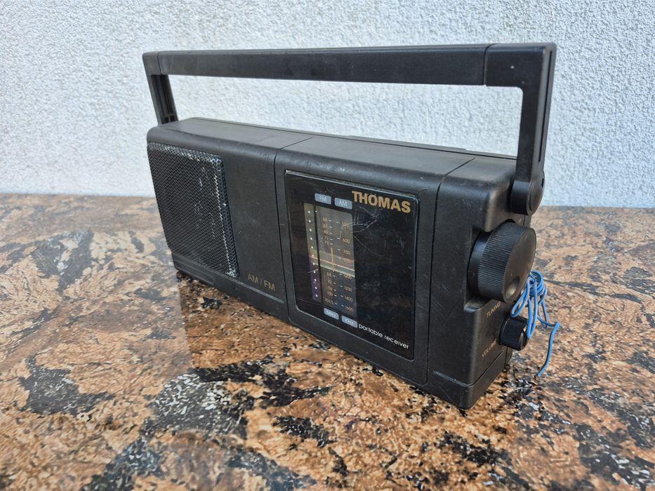 Radio receptor portabil marca THOMAS fabricat de Electronica in 1994