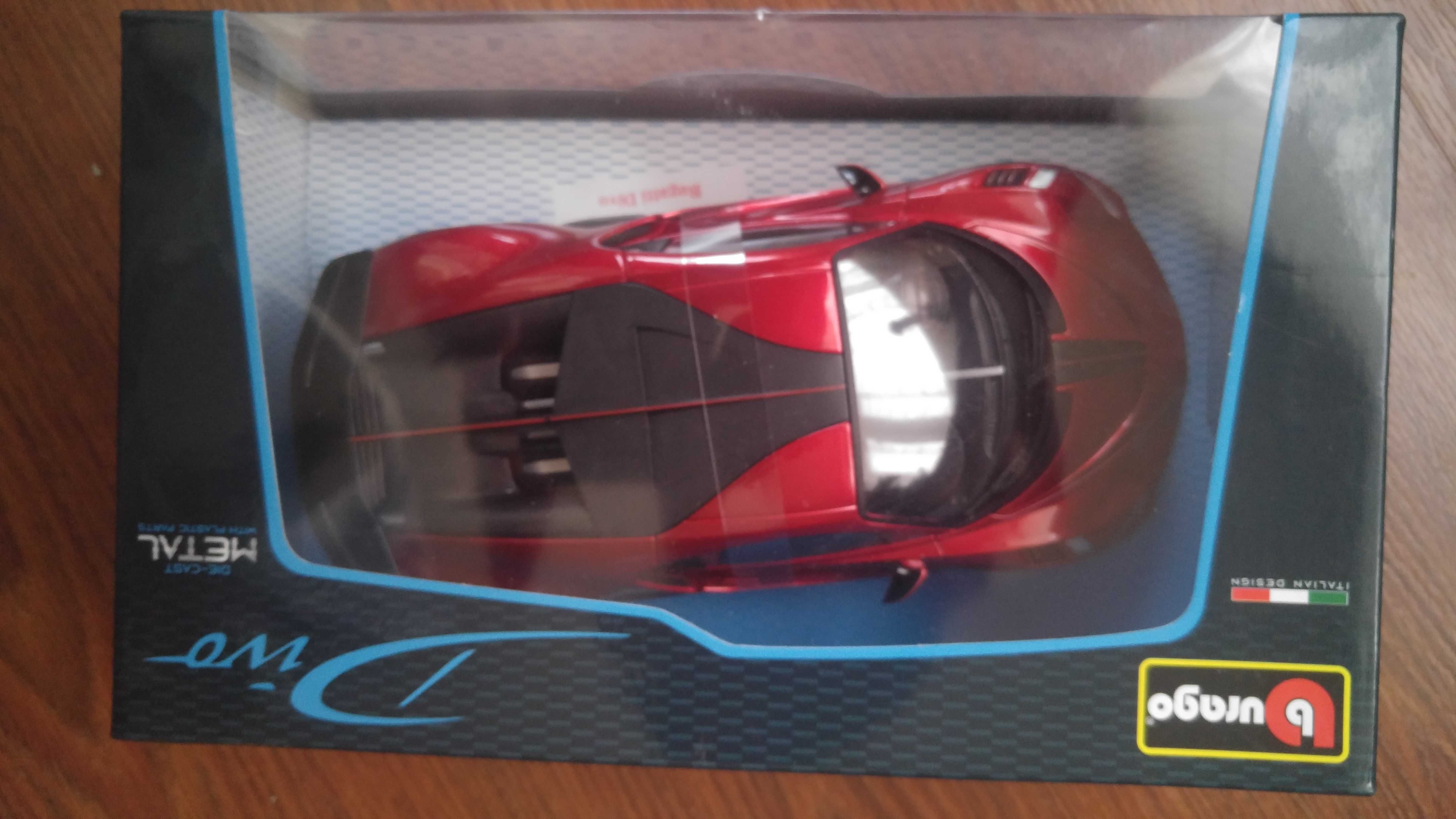 Bburago - модел на кола 1:18 - Bugatti Chiron Sport