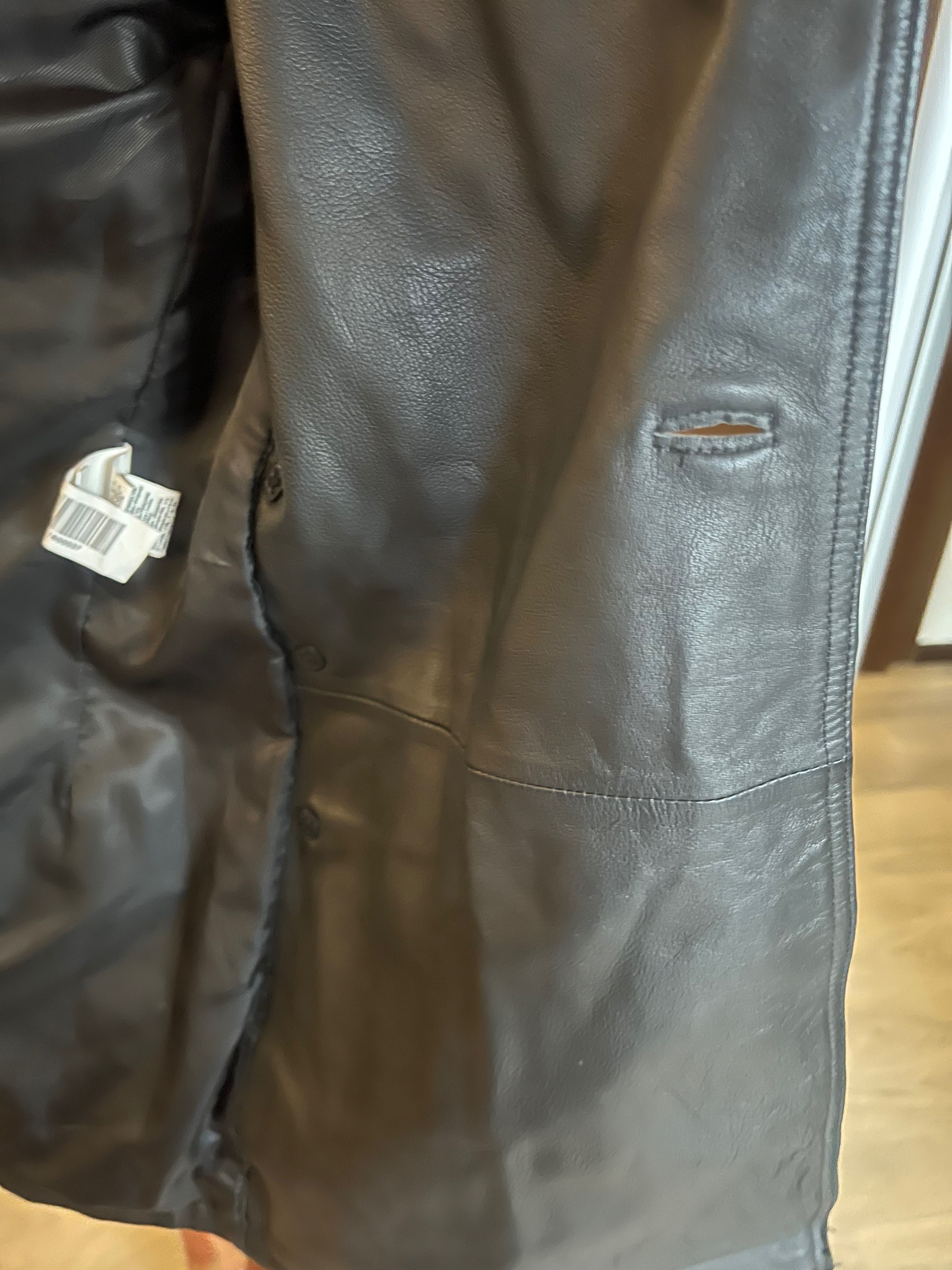 Haiina/ trench ZARA piele naturala fina( manusa) M