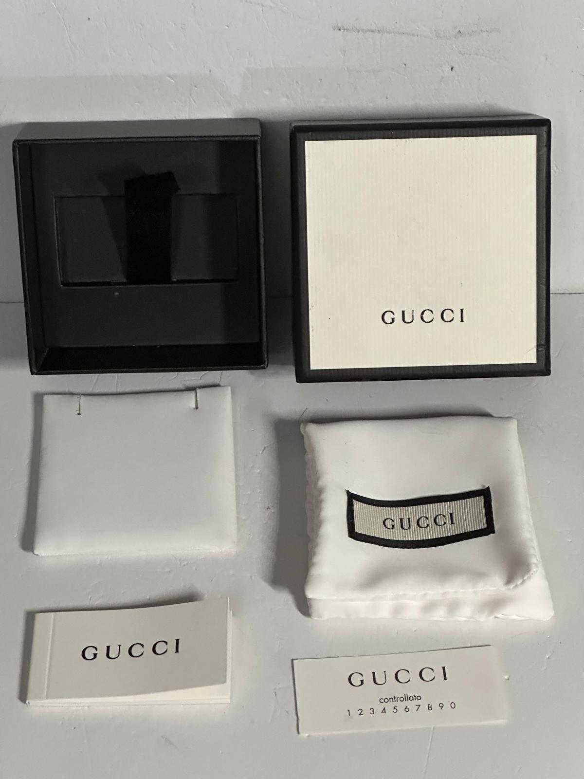 CUTIE CERCEI - Lant cu Pandantiv - GUCCI - Originala - Ca noua !