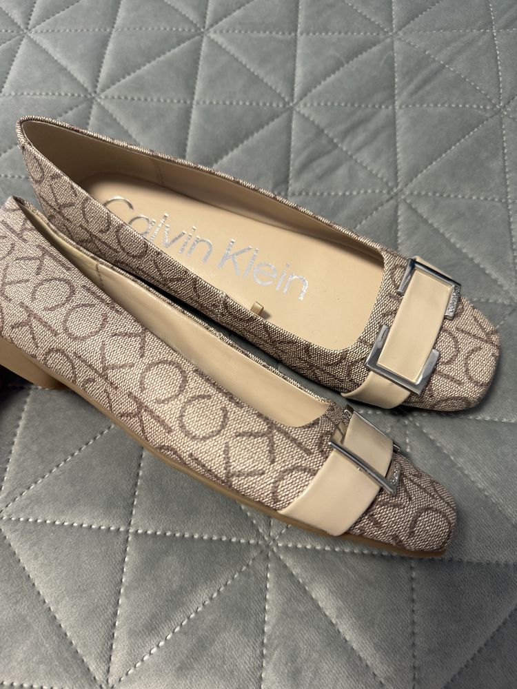 Pantofi, balerini, Calvin Klein, marimea 36.5, NOI
