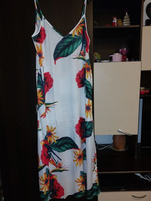 Rochie plaja inflorata