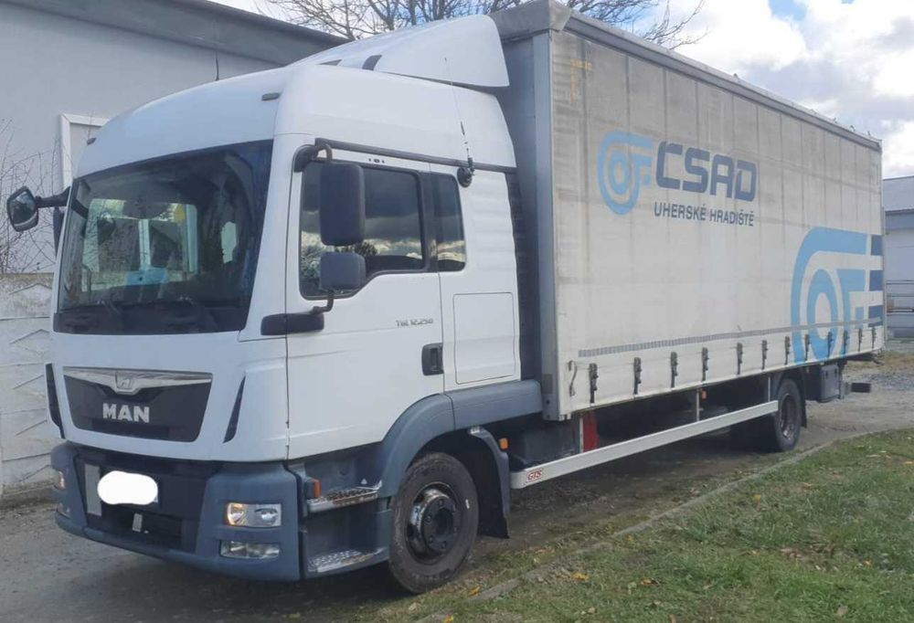 Man TGM 12.250 2014, automat,  prelata 19 epql, lift,
