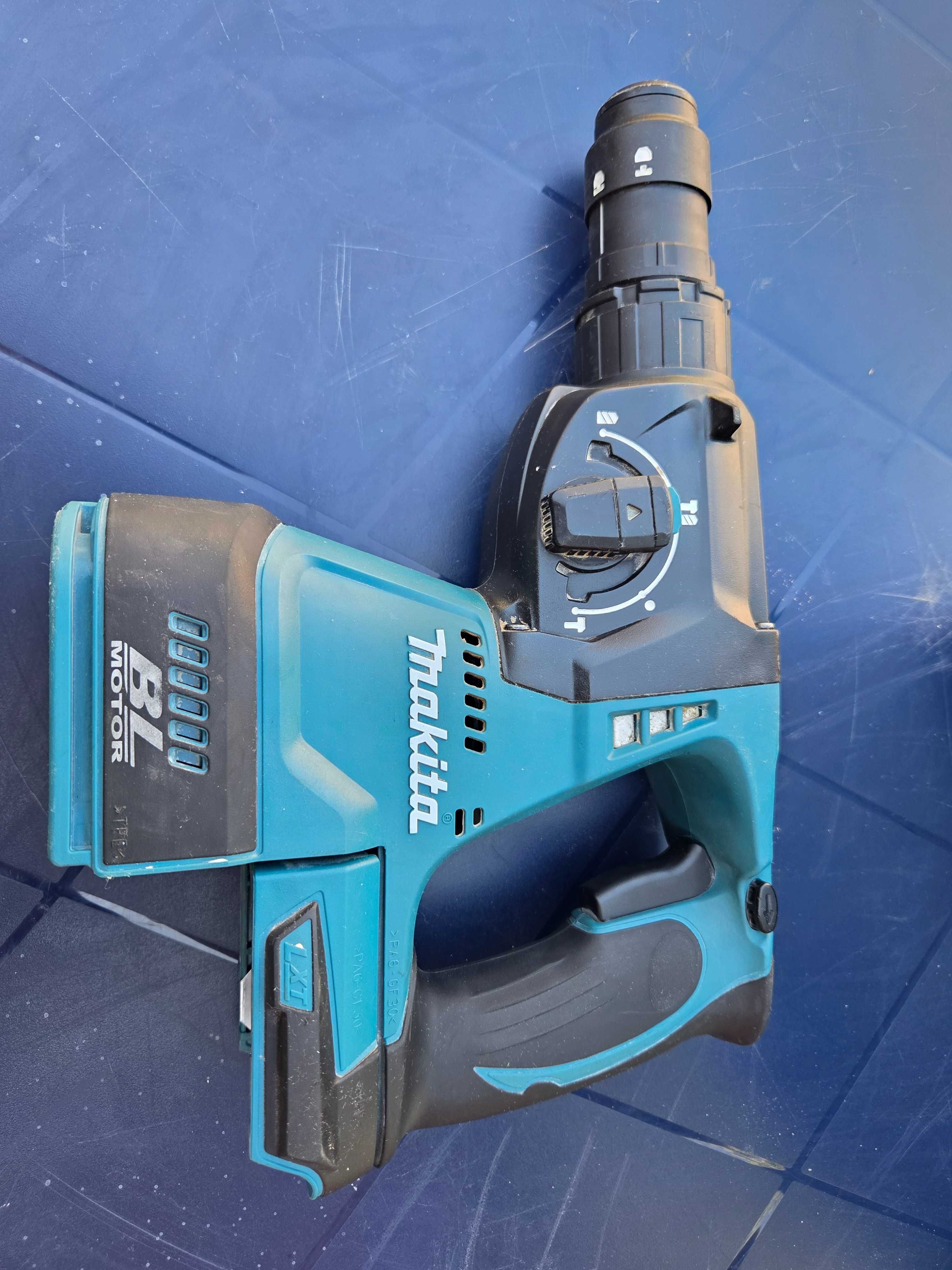 Makita DHR243 + DX02 прахоуловител – професионален перфоратор 18V