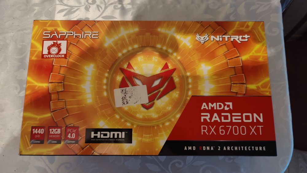 Sapphire Rx 6700 XT Nitro+