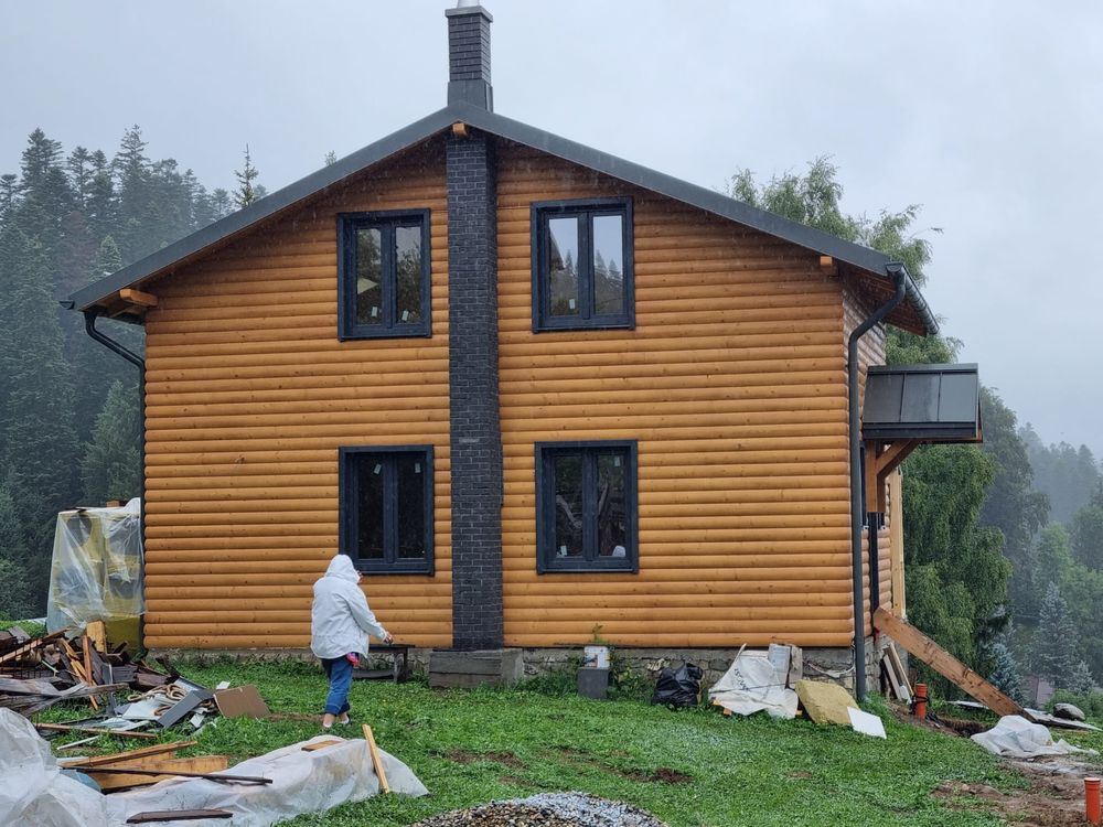 Construim case si cabane din lemn la preferința clientului