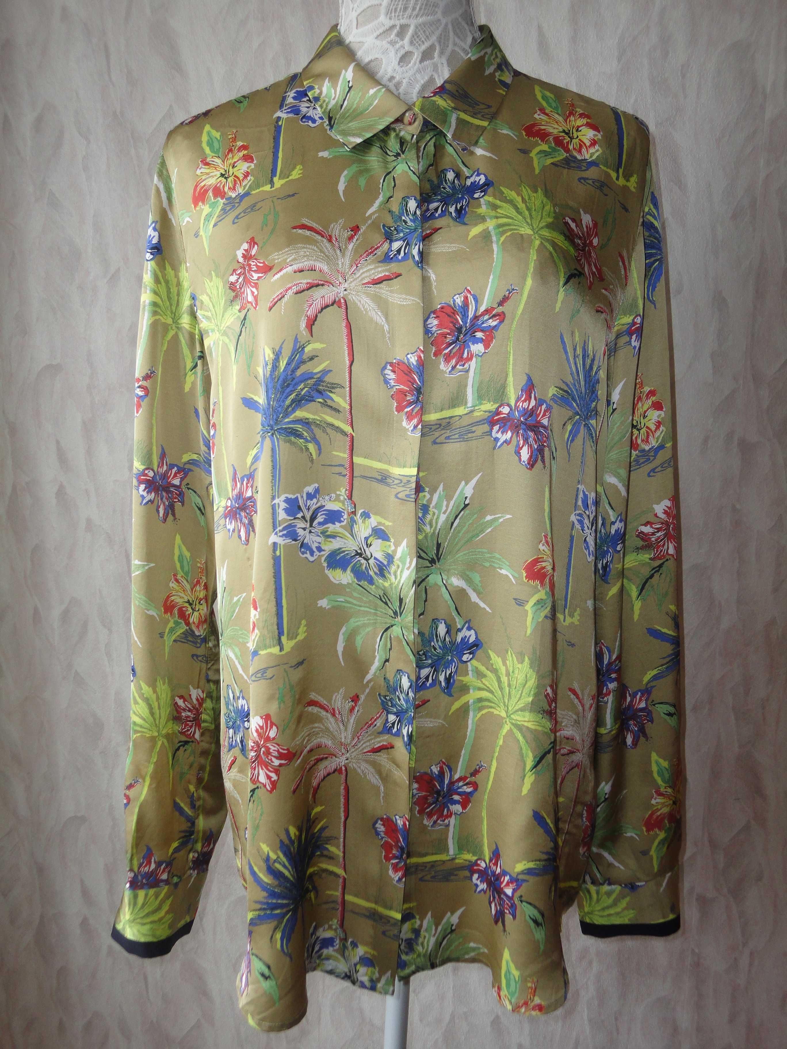 Scotch&Soda/L-XL/нова копринена риза/блуза
