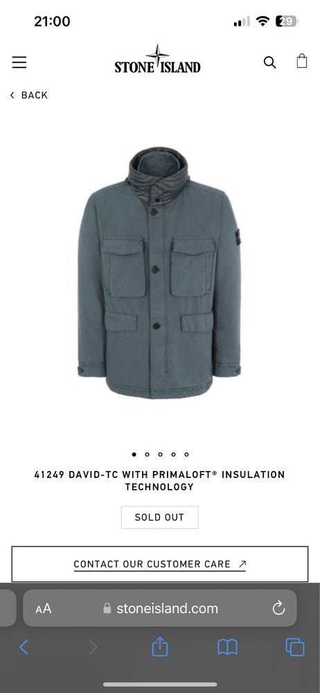 Geaca Stone Island David TC