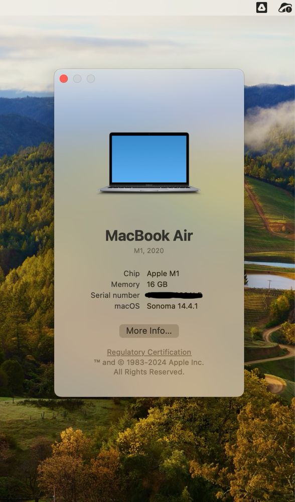 Macbook air M1 13’ 16 GB 256 ssd сумка-чехол в подарок