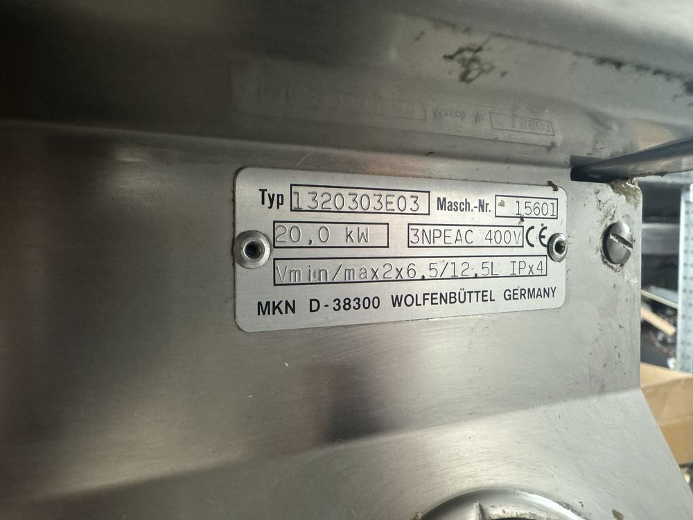 Немски фритюрник MKN 2х10 л  20 kw