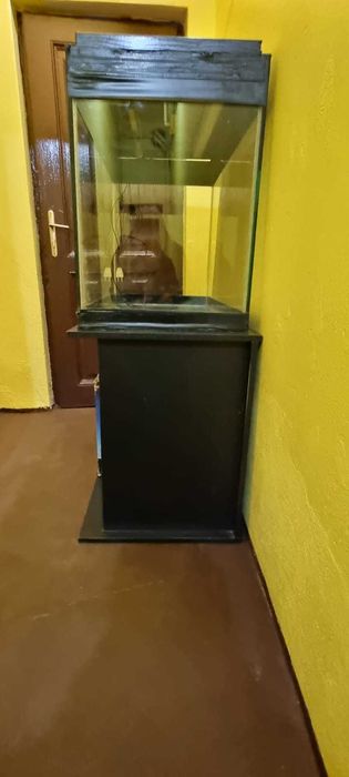 Acvariu 210 litri din geam cristal de 10 mm, cu capac adaptat