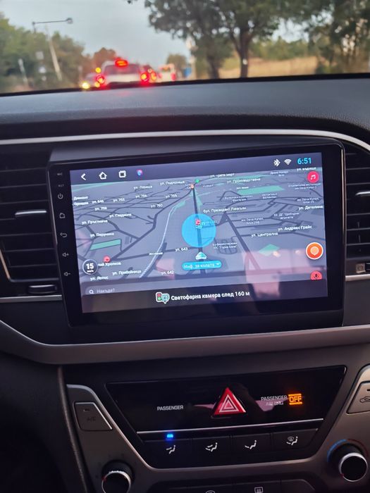 Навигация Мултимедия за кола 9 инча двоен дин за автомобил  бус Androi