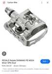 Pedale bicicleta metalice shimano spd dual pd m324 mtb mountain bike