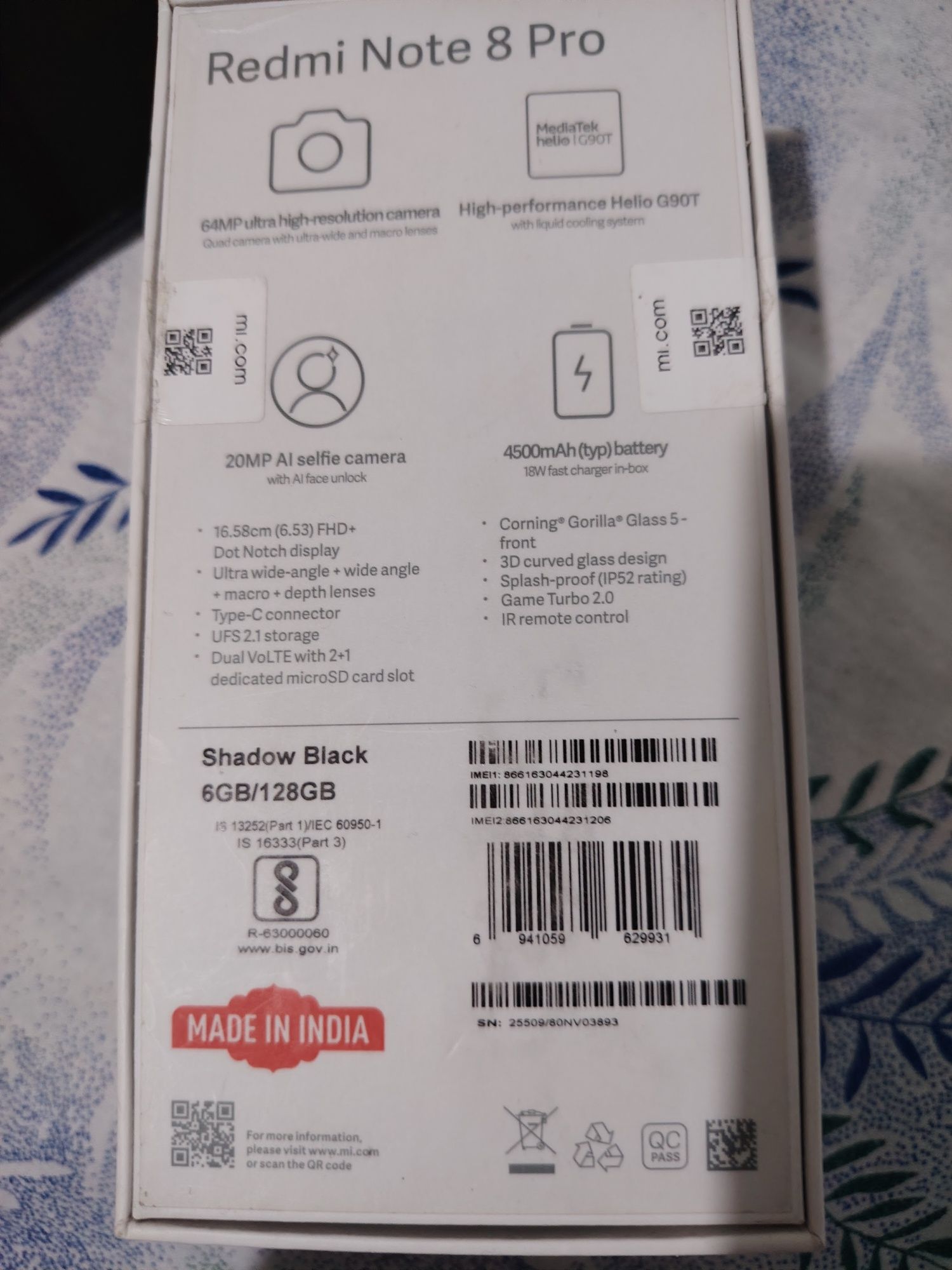Redmi Note 8 pro
