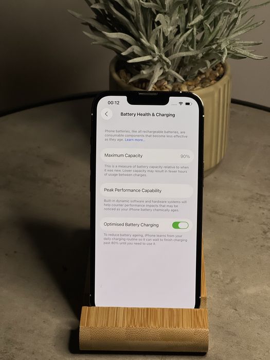 iPhone 13 Pro Alb 128 GB 90% impecabil