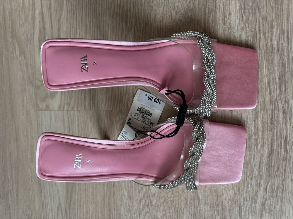 Нови сандали Zara 38 размер