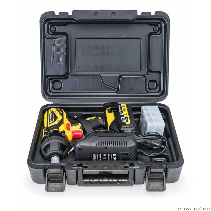 Pistol de impact, 450 Nm, acumulator 20V 3Ah, Powermat