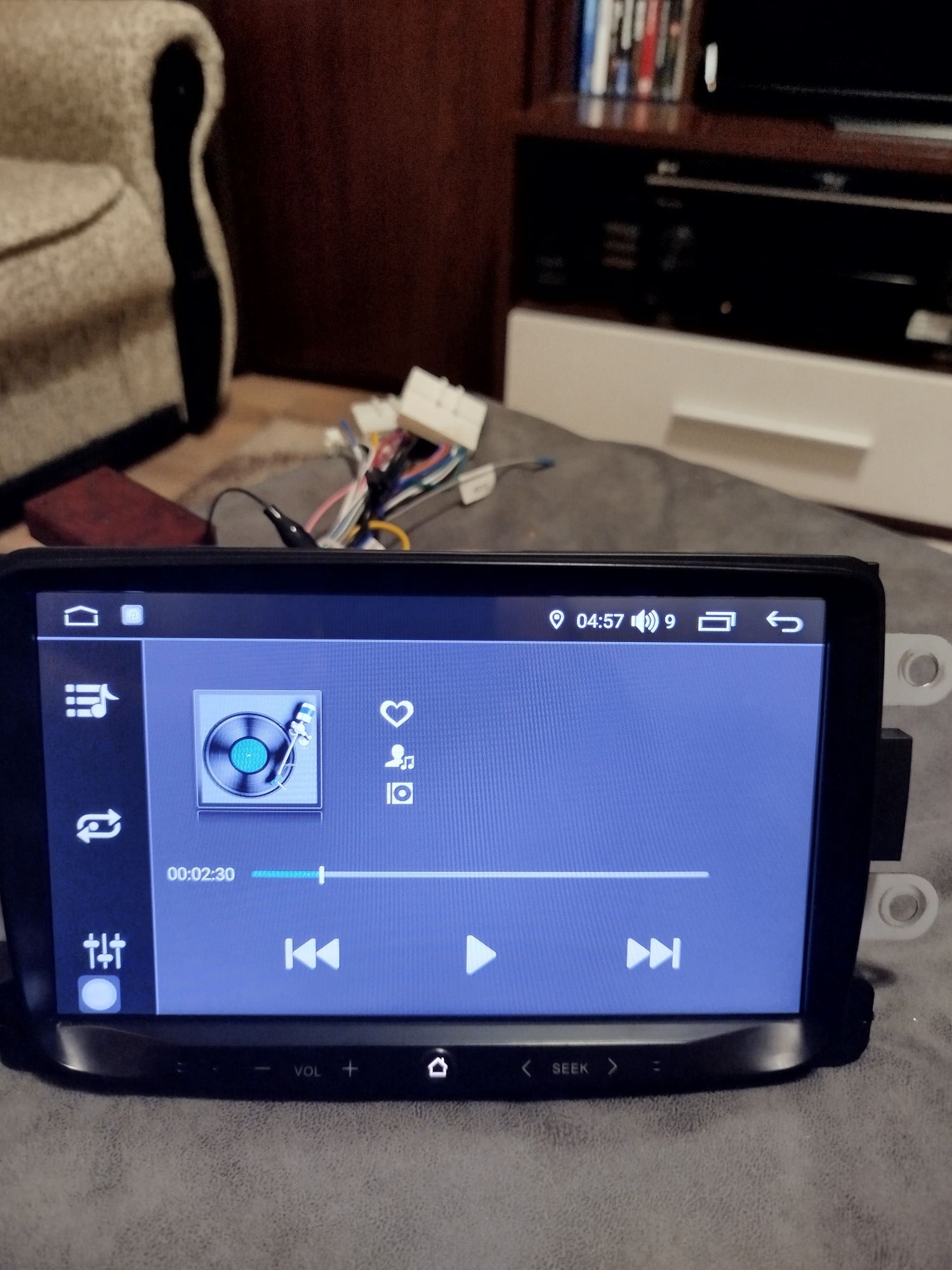 Navigatie Android 4GB+32GB, wireless, BT, GPS, WiFi, USB ,  Duster