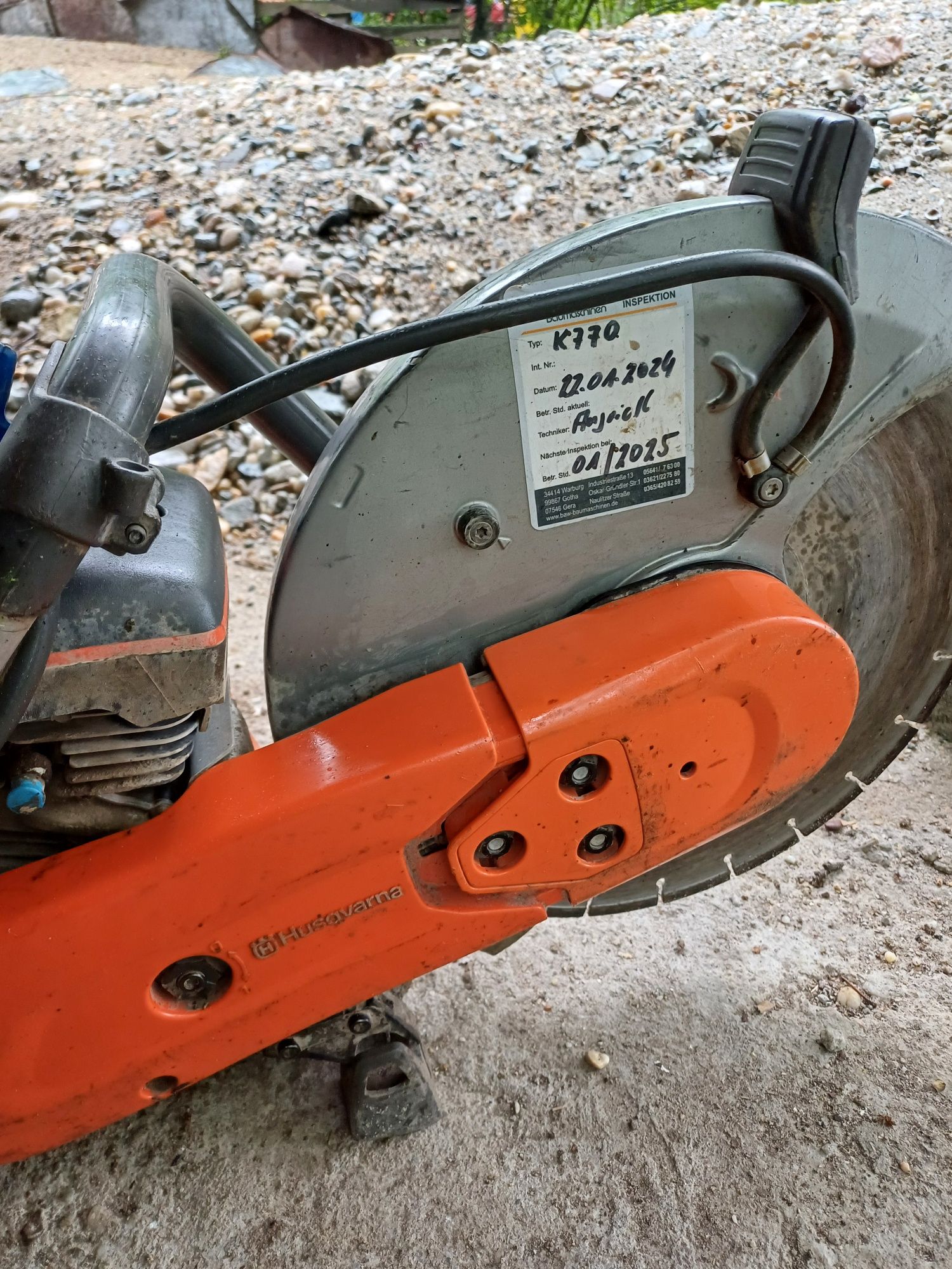 Husqvarna k770  2700lei