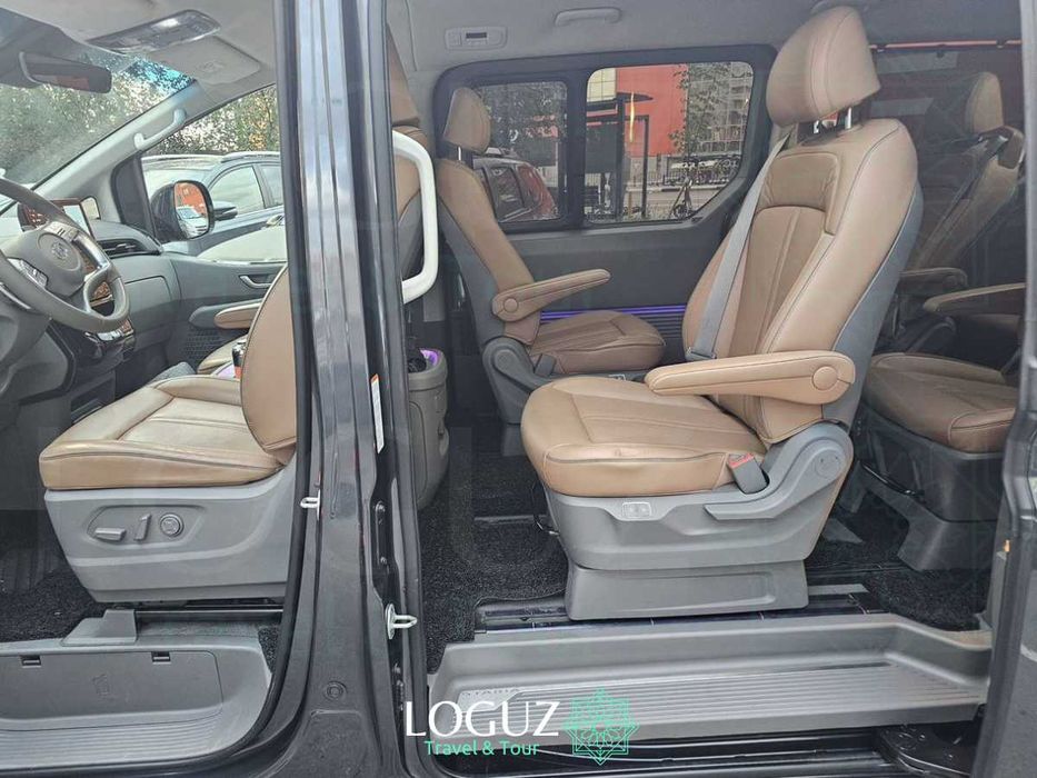 услуги Hyundai Staria по Узбекистану 24/7: комфорт стиль и уверенность