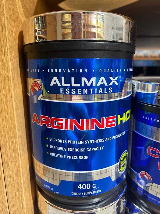 ALLMAX, аргинин Arginine гидрохлорид, 400 г