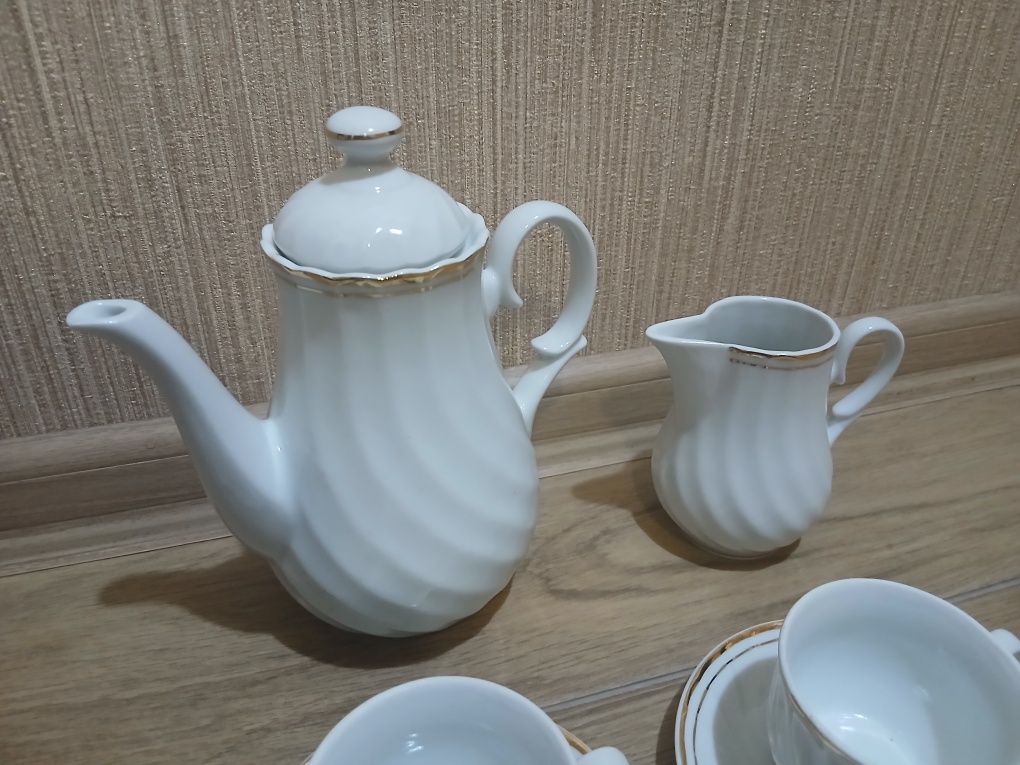 Български порцеланов комплект за кафе чай Made in Bulgaria порцелан