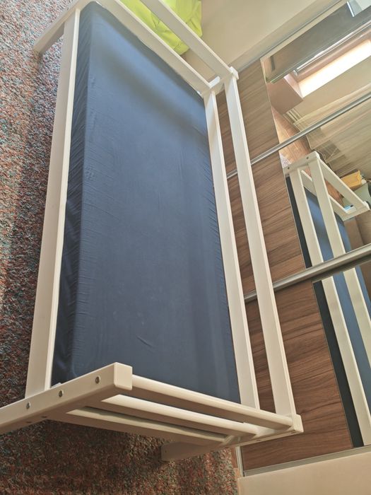 Pat (patut) copii  dimensiuni  70x160 cm somiera si saltea inclusa