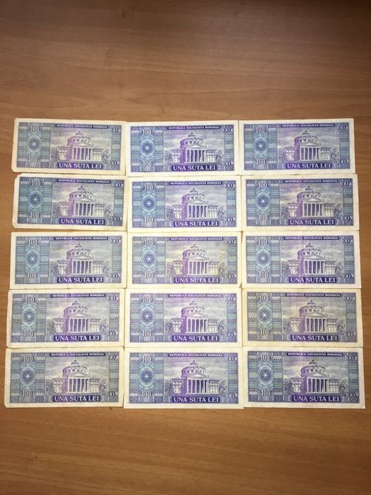 Vand/schimb bacnote 100 lei din 1966