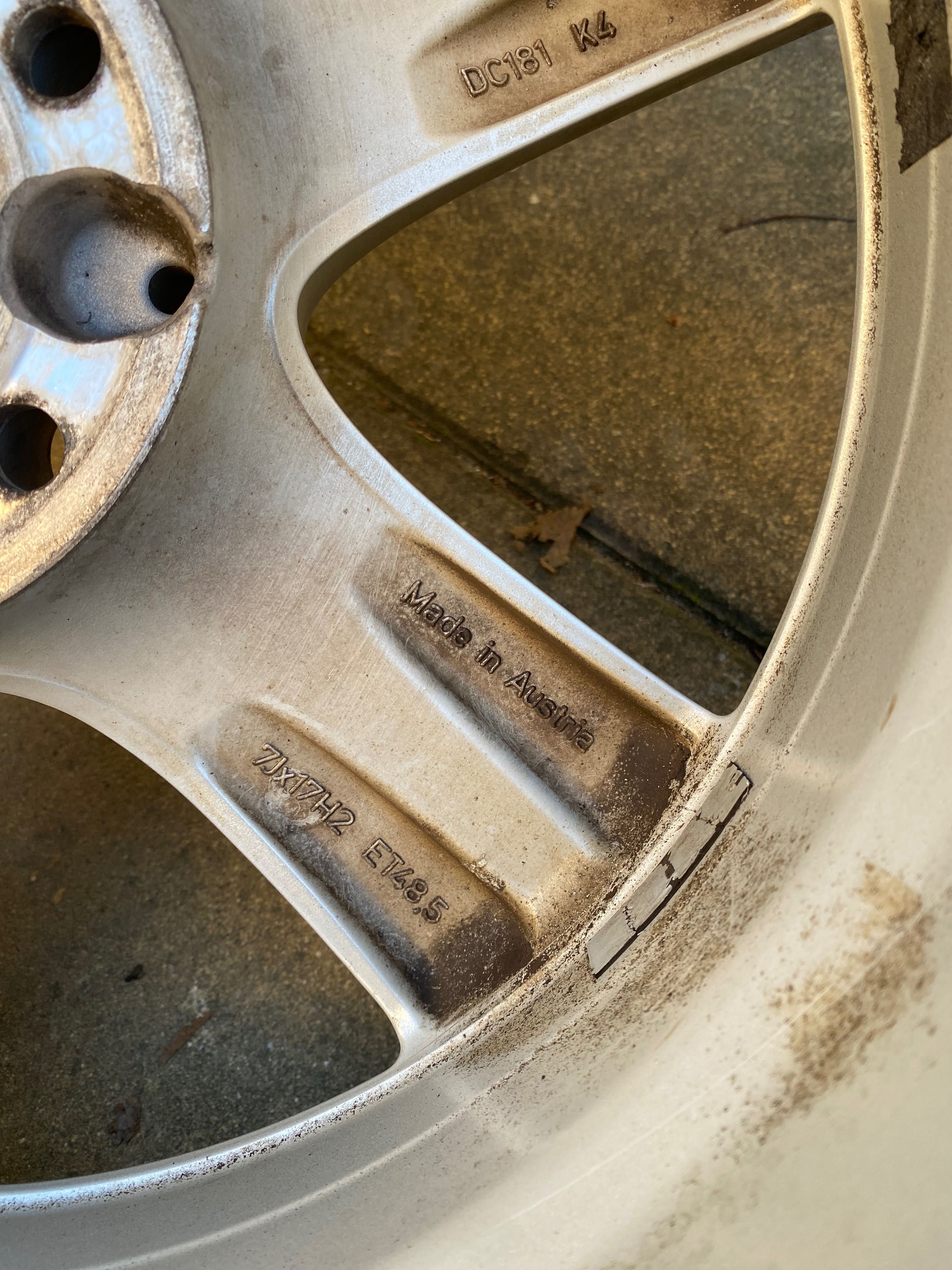 Джанти за Mercedes 17 цола с гуми goodyear