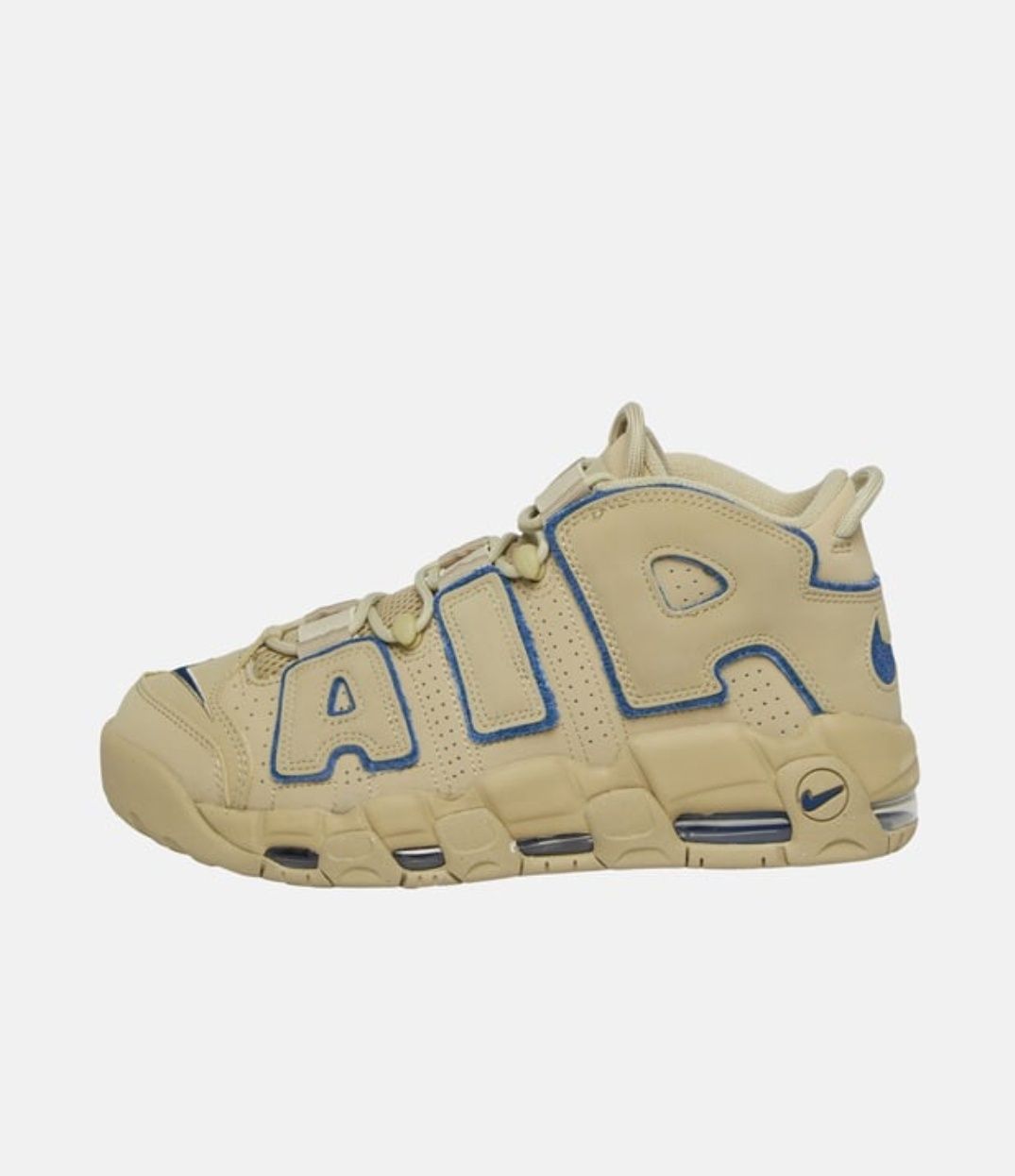 Nike Air More Uptempo ’96 Limestone/ Valerian Blue-Limestone