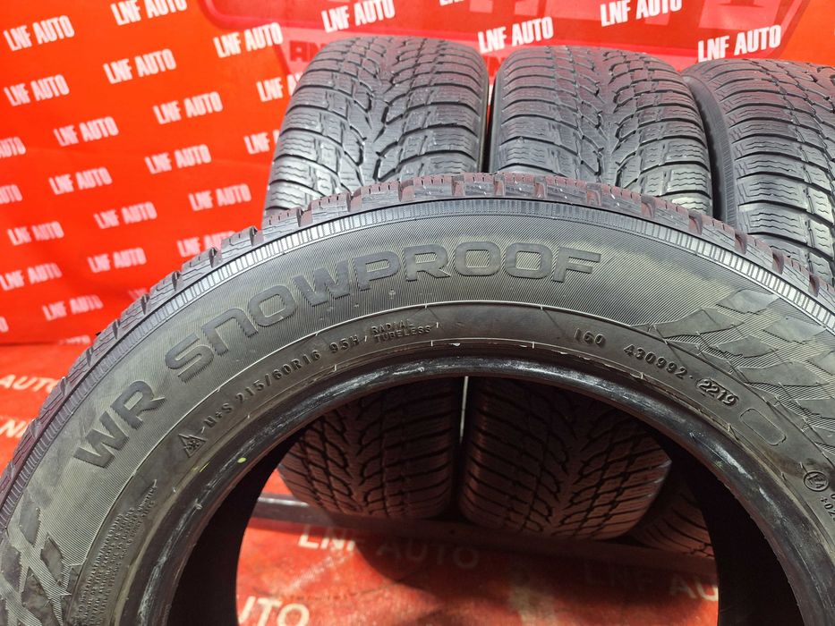 Anvelope de IARNA - 215/60/16 - NOKIAN - 6.75 MM - DOT 2019 !